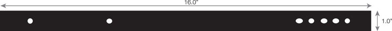 Limiter Strap Black For Yamaha XLV540 1986-1988 - 406.00 MM