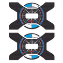 3D Motorcycle Stickers - Panniers Carbon Look For BMW R 1200 GS 2013>2016