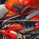 3D Motorcycle Stickers - Tank Sides For Ducati Panigale V4 2018>2021