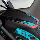 3D Motorcycle Stickers - Front Fender For Yamaha MT-07 2021>2024