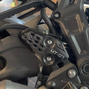 3D Motorcycle Stickers - Heel Pads For Yamaha MT-07 2021>2024