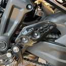 3D Motorcycle Stickers - Heel Pads For Yamaha MT-07 2021>2024