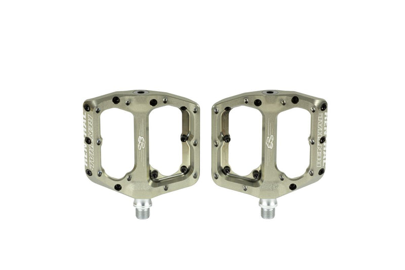 Revo-F Flat Pedal Aluminium Gold