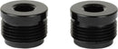 Revo-F Pedal End Caps Black
