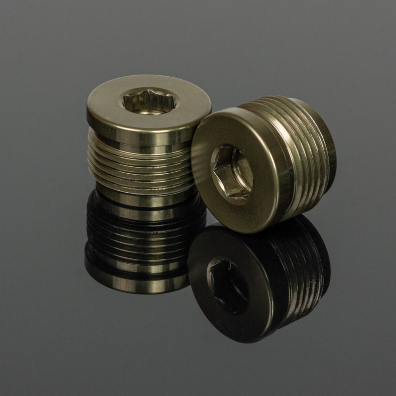 Revo-F End Cap Aluminium Gold