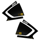 3D Motorcycle Stickers - Tank Sides Black For BMW R 1250 GS 2021-2024