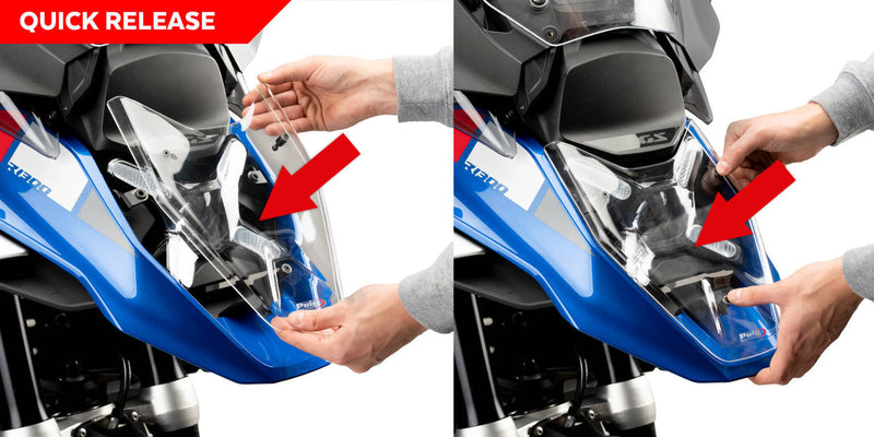 Headlight Guard Clear For BMW R 1300 GS 2023-Current