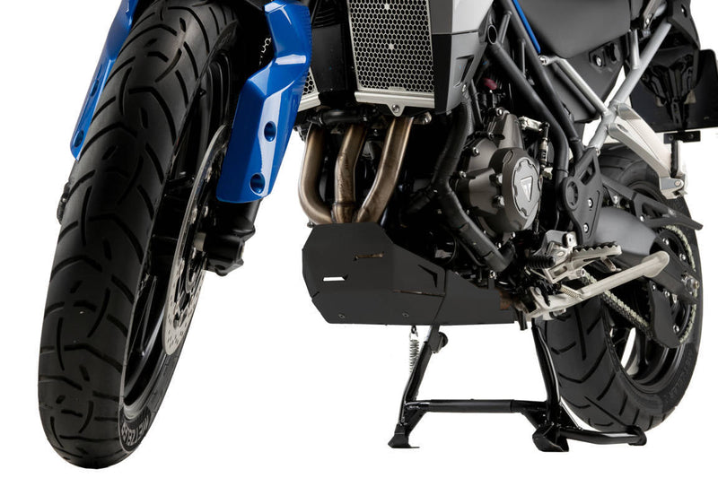 Aluminium Belly Pan Black For Triumph Tiger 900 2020-2023