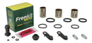 Caliper Repair Kit + Piston Front / Rear Black / Silver For Honda CBR 1100 XX Blackbird 1997-2000 - 23 / 25 MM