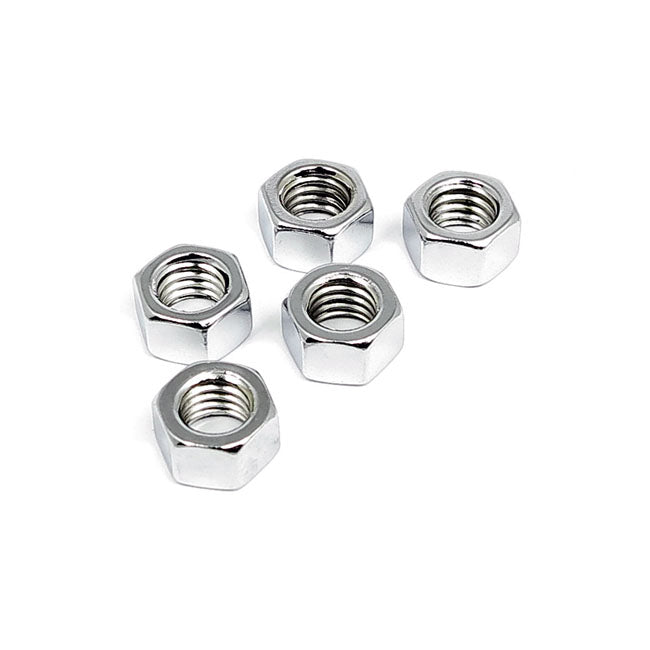 7/16-14 Inch Hex Nut Chrome