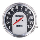 FL Speedometer ''62-67 Electra Face'' Black/silver 2:1 Mph