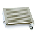 Battery Side Cover Ribbed Chrome For 1965 Panhead