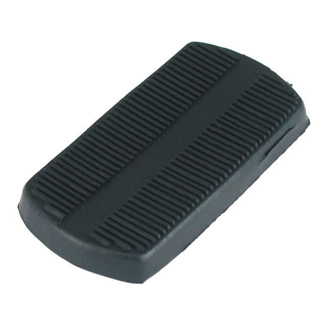 Rubber Pad Brake Pedal Black