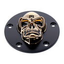 Skull Point Cover 5-Hole Black / Gold