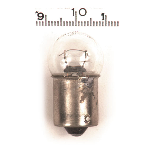 Light Bulb Bullet Light 12-Volt 8W Single Filament Clear