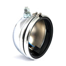 Oem Style 5-3/4 Inch Fx Fxr XL Headlamp Shell Only Chrome For 75-89 FX