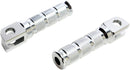 Anodized-Aluminum Footpegs Anodized / Silver For Suzuki GSX-R 1000