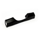 Rear Turn Signal Bar Fl Style 10 Inch Wide Short Gloss Black For 74-84 FL