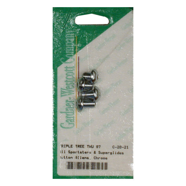 Triple Tree Side Bolt Kit Buttonhead For 52-87 XL