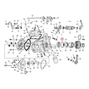 Retaining Ring Mainsh Bearing Left For 80-E84 5-SP B.T. NU