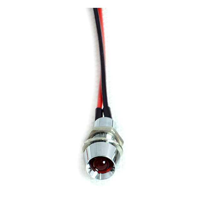 Custom Led Indicator Light 5/16 Inch Red For 12V custom applications