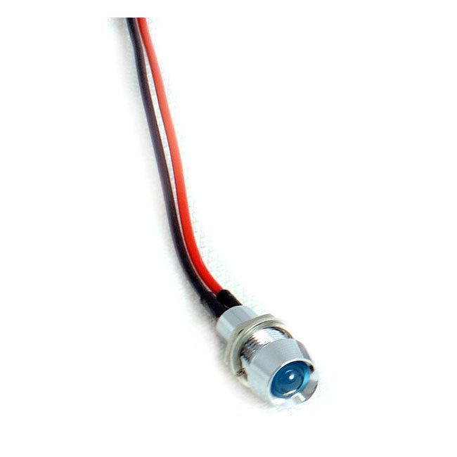 Custom Led Indicator Light 5/16 Inch Blue For 12V custom applications