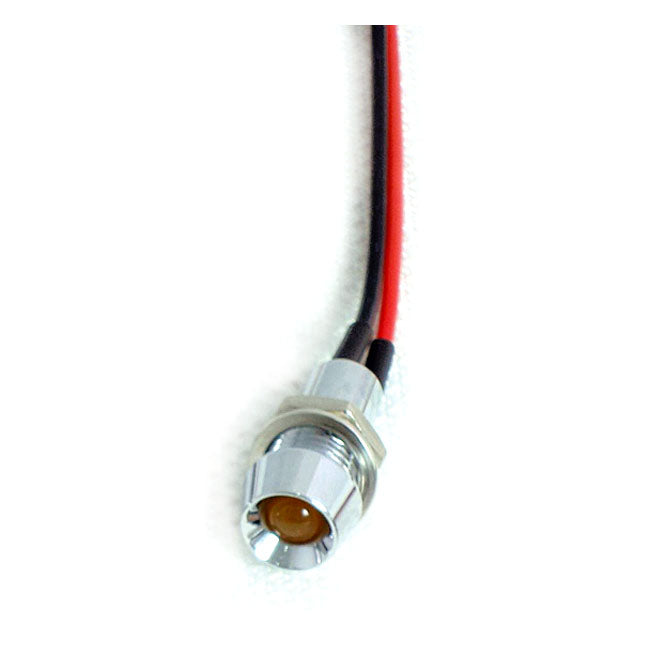 Custom Led Indicator Light 5/16 Inch Amber For 12V custom applications