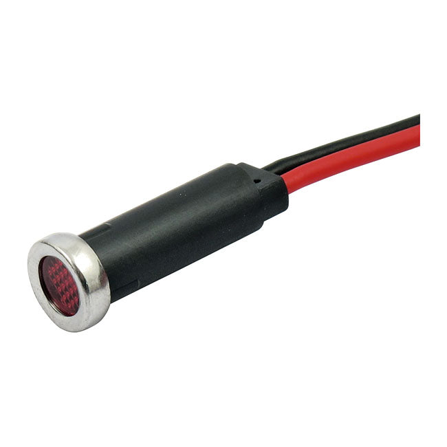 Custom 5/16 Inch Led Indicator Light Red Lens