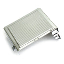 Battery Side Cover Chrome Ribbed For 70-84 FL NU