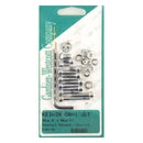 Keihin Cv Floatbowl Mount Kit Chrome Allen For 90-06 B.T.