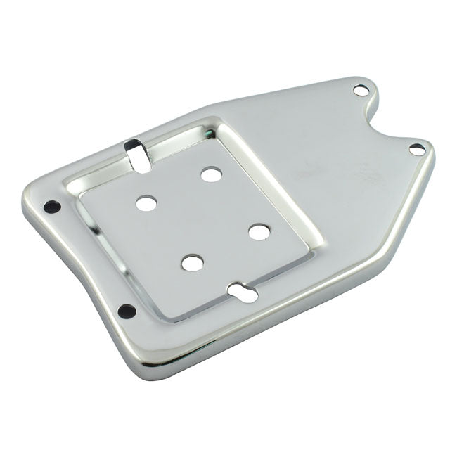 Battery Carrier Tray 6-Volt Chrome For 36-64 FL NU