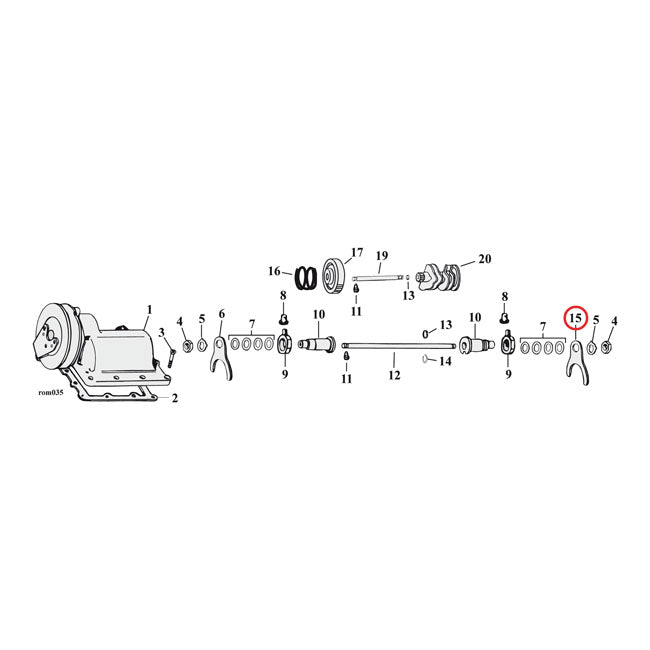 Shifter Fork 3-4 Mainshaft