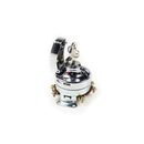 Fl Style Ignition Switch 'Electronic' Flat Key Chrome For 73-95 FL