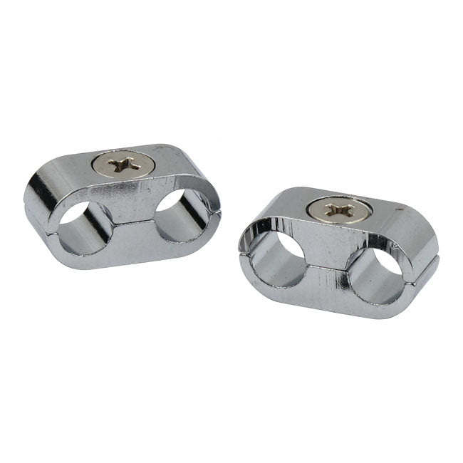 8Mm Spark Plug Wire Separator Smooth Chrome