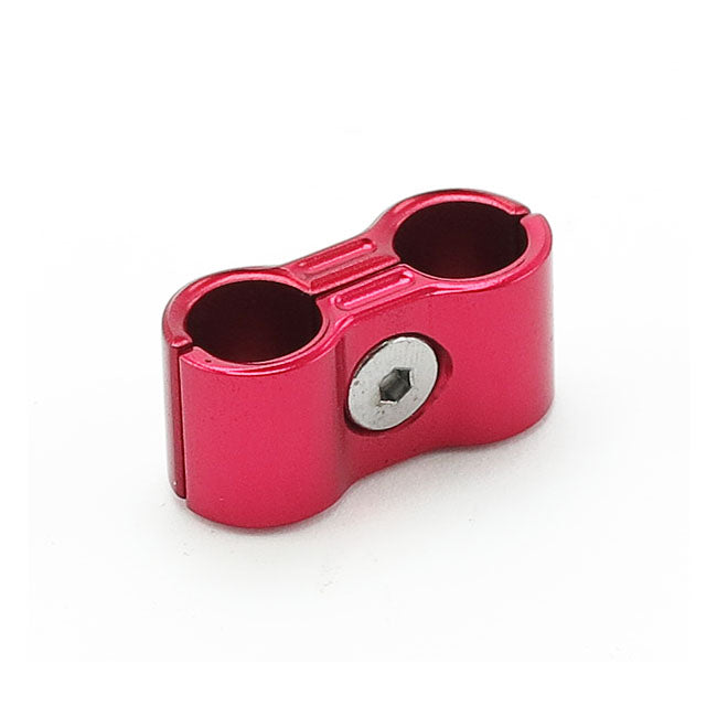 8Mm Spark Plug Wire Separator Grooved Red