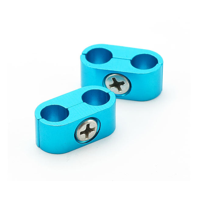 8Mm Spark Plug Wire Separator Smooth Blue