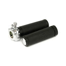 Oem Style Throttle Assembly With Grips Dual Cable Chrome For 81-95 B.T.