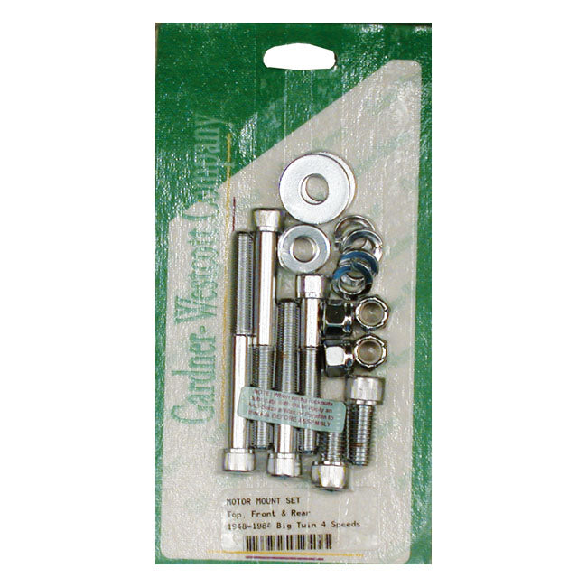 Motor Mount Screw Kit Allen For 48-84 4-Sp FL