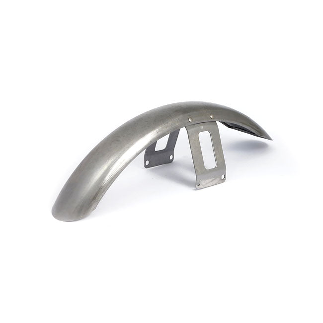 Wide Glide Front Fender Raw Steel