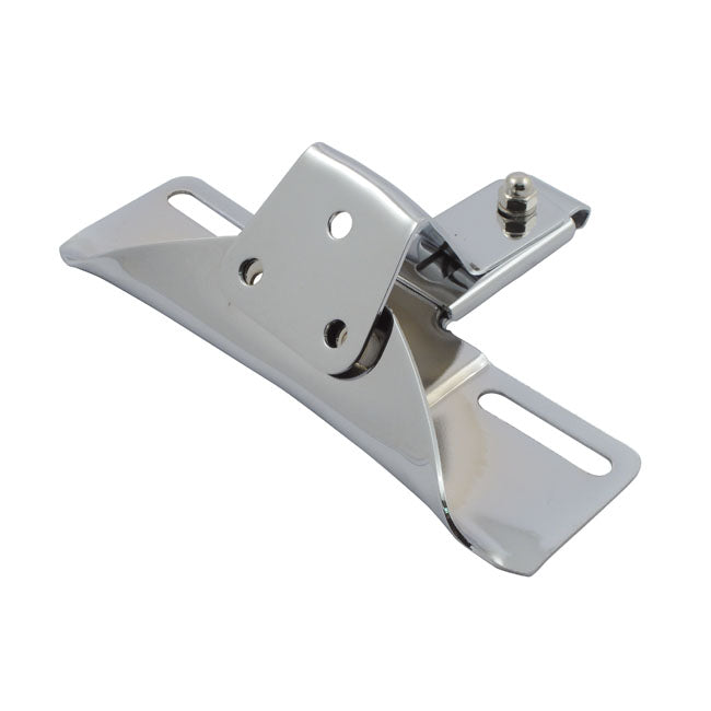 License Plate Bracket Oem Style 3-Hole Chrome For L75-98 XL