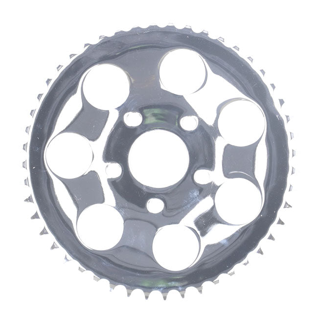 Rear Sprocket Chrome - 48T For 73-85 4-SP BT