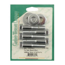 Rear Belt Pulley Mount Kit Hex Chrome