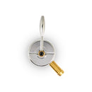 Monster-Show Petcock Round Body Right Outlet Chrome For 66-74 Big Twin