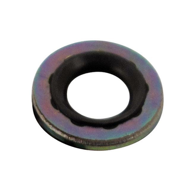 Rocker Box Washers Steel With Bonded Rubber For 09-22 XL