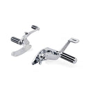 Forward Control Assembly Chrome For 91-05 Dyna