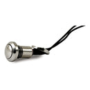 Smooth Push Button Switch Polished Stainless