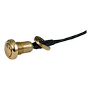 Smooth Push Button Switch Polished Brass For Universal