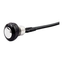 Smooth Push Button Switch Two-Tone Black/Polished