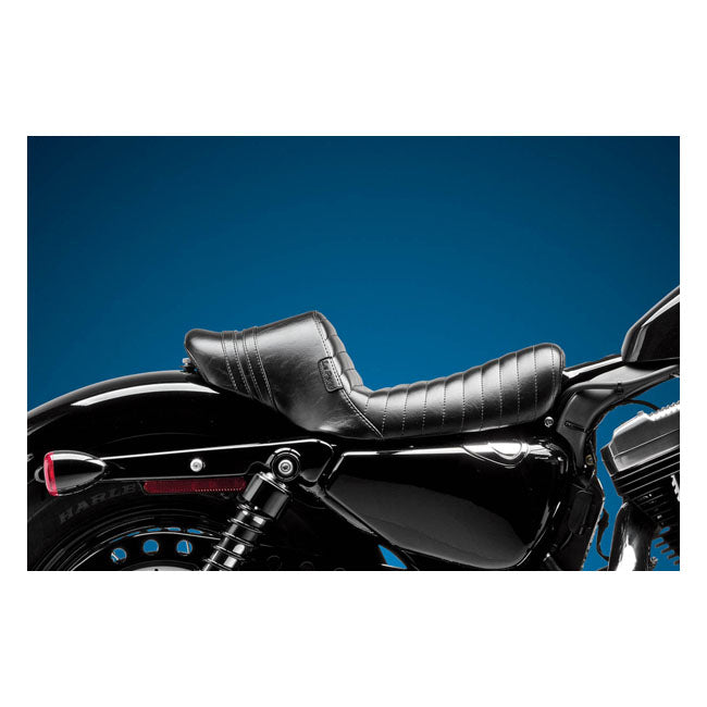 Stubs Spoiler Solo Seat Black Pleated For 04-21 XL (Excl. 07-09 XL)