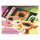 Carburetor Mount Kit Keihin Butterfly For 78-89 B.T. With stock butterfly Keihin Carb NU